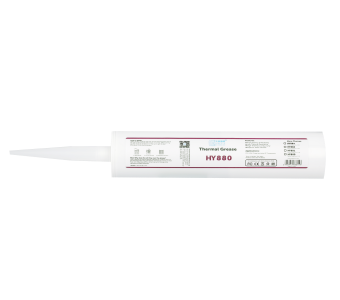HY880 500g 装灰色导热膏,导热硅脂